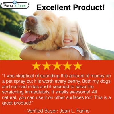 Show full view: Premo Guard Pet Protector Flea & Tick Spray for Dogs & Cats, 16-fl oz bottle slide 8 of 9