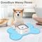 Show in main carousel: UPSKY Non-Slip, Waterproof Silicone Bone-Shaped Dog & Cat Placemat, Large: 22 x 16-in, Blue slide 3 of 9