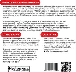 Hydrospace PNS ProBio Fish Aquarium Additive, Maroon, 1-gal slide 2 of 2