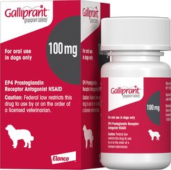 Galliprant (grapiprant) Tablets for Dogs, 100-mg, 60 tablets