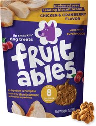 Fruitables Chicken & Cranberry Flavor Dog Treats, 7-oz bag