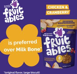 Fruitables Chicken & Cranberry Flavor Dog Treats, 7-oz bag slide 2 of 9