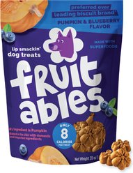 Fruitables Pumpkin & Blueberry Flavor Dog Treats, 20-oz bag