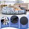 Show in main carousel: Kylinsure Memory Foam Human Dog & Cat Bed, Mixed Gray slide 4 of 9