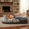Show in main carousel: Kylinsure Memory Foam Human Dog & Cat Bed, Mixed Gray slide 1 of 9