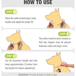 EcoVenger Flea & Tick Collar for Dogs & Cats, 2 count, White