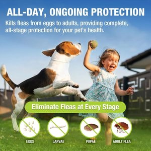 EcoVenger Flea & Tick Collar for Dogs & Cats, 2 count, White