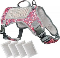 ZingZap Adjustable Flea & Tick Vest for Dogs, Pink, Small/Medium