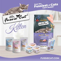 Fussie Cat Market Fresh Kitten Recipe Chicken with Goat Milk Dry Cat Food, 20-lb bundle slide 2 of 7