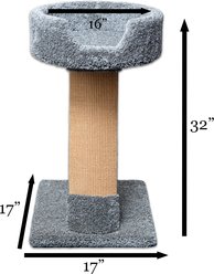 Royal Cat Boutique Cat Scratching Pad & Bed, Neutral slide 2 of 4