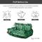 Show in main carousel: FunnyFuzzy Fluffy Orthopedic Dog Sofa Bed, Dark Green, X-Large slide 7 of 10