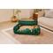 Show in main carousel: FunnyFuzzy Fluffy Orthopedic Dog Sofa Bed, Dark Green, X-Large slide 3 of 10