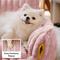 Show in main carousel: FunnyFuzzy Fluffy Orthopedic Dog Sofa Bed, Pink, Large slide 4 of 10
