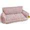 Show in main carousel: FunnyFuzzy Fluffy Orthopedic Dog Sofa Bed, Pink, Large slide 1 of 10