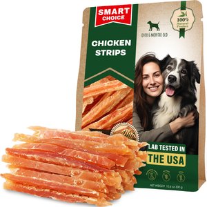 Beloved Pets Natural Pet Dried Snacks Chicken Strips & Meat Sticks Human Grade Rawhide Free & Grain-Free Jerky Dog Treats, 10.6-oz bag