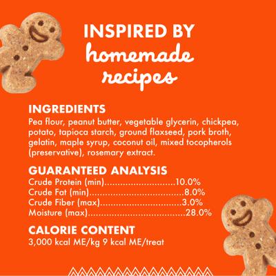 Show full view: Buddy Biscuits Softies with Peanut Butter Soft & Chewy Dog Treats, 10-oz bundle slide 3 of 11
