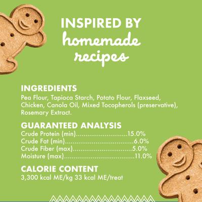 Show full view: Buddy Biscuits Grain-Free Variety Pack - Rotisserie Chicken & Peanut Butter Dog Treats, 28-oz bundle slide 3 of 9