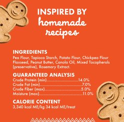 Buddy Biscuits Grain-Free Peanut Butter Dog Treats, 14-oz box slide 2 of 8