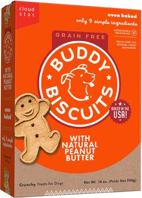 Show full view: Buddy Biscuits Grain-Free Variety Pack - Rotisserie Chicken & Peanut Butter Dog Treats, 28-oz bundle slide 6 of 9
