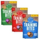 Buddy Biscuits Trainers Training Bites Variety Pack - Bacon, Beef, & Chicken Dog Treats, 30-oz bundle