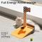 Show in main carousel: EYS Golf-Themed Scratching Post & Interactive Ball Track Cat Toy with Catnip, Orange slide 2 of 5