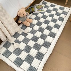 FunnyFuzzy Garden Chic Cotton Furniture Cover, Grayish Blue, 23.6 x 70.9-in slide 2 of 9