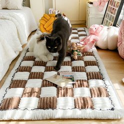 FunnyFuzzy Garden Chic Cotton Furniture Cover, Brown, 23.6 x 63-in slide 2 of 9