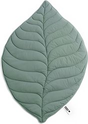 FunnyFuzzy Leaf Shape 3-in-1 Dog Blanket, Elm Green