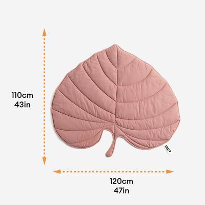 Show full view: FunnyFuzzy Leaf Shape 3-in-1 Dog Blanket, Anthurium Pink slide 8 of 8