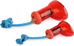 allforpaws Doggies' Shoes Big Boot Dispenser Dog Treat Dispenser, Red, Small slide 2 of 4