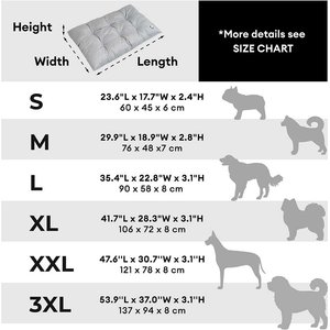 FunnyFuzzy Dual-Sided Washable Plush Dog Mat, Deep Gray, X-Large
