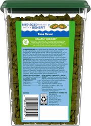 Greenies Feline SmartBites Healthy Indoor Natural Tuna Flavor Soft & Crunchy Adult Cat Treats, 16-oz tub slide 2 of 8