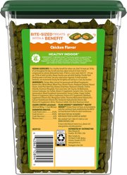 Greenies Feline SmartBites Healthy Indoor Natural Chicken Flavor Soft & Crunchy Adult Cat Treats, 16-oz tub slide 2 of 9