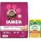 Show in main carousel: Iams ProActive Health Urinary Tract Health with Chicken Adult Dry Cat Food, 16-lb bag + Greenies Feline SmartBites Healthy Skin & Fur Chicken Flavor Cat Treats, 4.6-oz bag slide 1 of 10