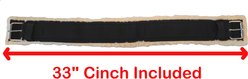 Tahoe Tack American Flag Acrylic Bareback Horse Pad with Reinforced Stirrups & Girth, Red/White/Blue, 27 x 29-in slide 2 of 4