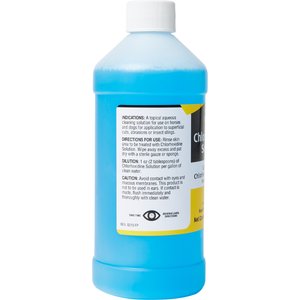 Durvet Chlorhexidine Solution Horse Antibacterial Wound Cleaner, 16-fl oz bottle