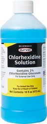 Durvet Chlorhexidine Solution Horse Antibacterial Wound Cleaner, 16-fl oz bottle