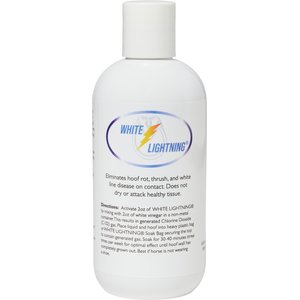 Grand Circuit Products White Lightning Horse Hoof Treatment, 8-fl oz bottle