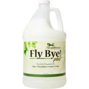 Guaranteed Horse Products Fly Bye! Plus Horse Insect Repellent Spray, 1-gal bottle