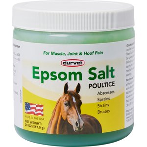 Durvet Epsom Salt Horse Muscle & Joint Pain Relief Poultice, 20-oz jar