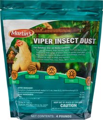 Martin's Viper Home & Garden Farm Animal Insect Dust, 4-lb bag