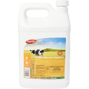 Martin's Permethrin 1% Synergized Pour-On, 1-gal bottle