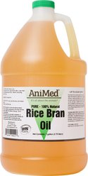 AniMed Rice Bran Oil Horse Supplement, 1-gal bottle