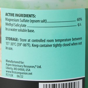 First Companion Epsom Salt Horse Poultice, 20-oz