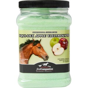 First Companion Equi-Dex Apple Flavor Electrolyte Horse Supplement, 5-lb jar