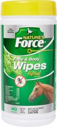 Manna Pro Nature's Force Face & Body Horse Wipes, 40 count