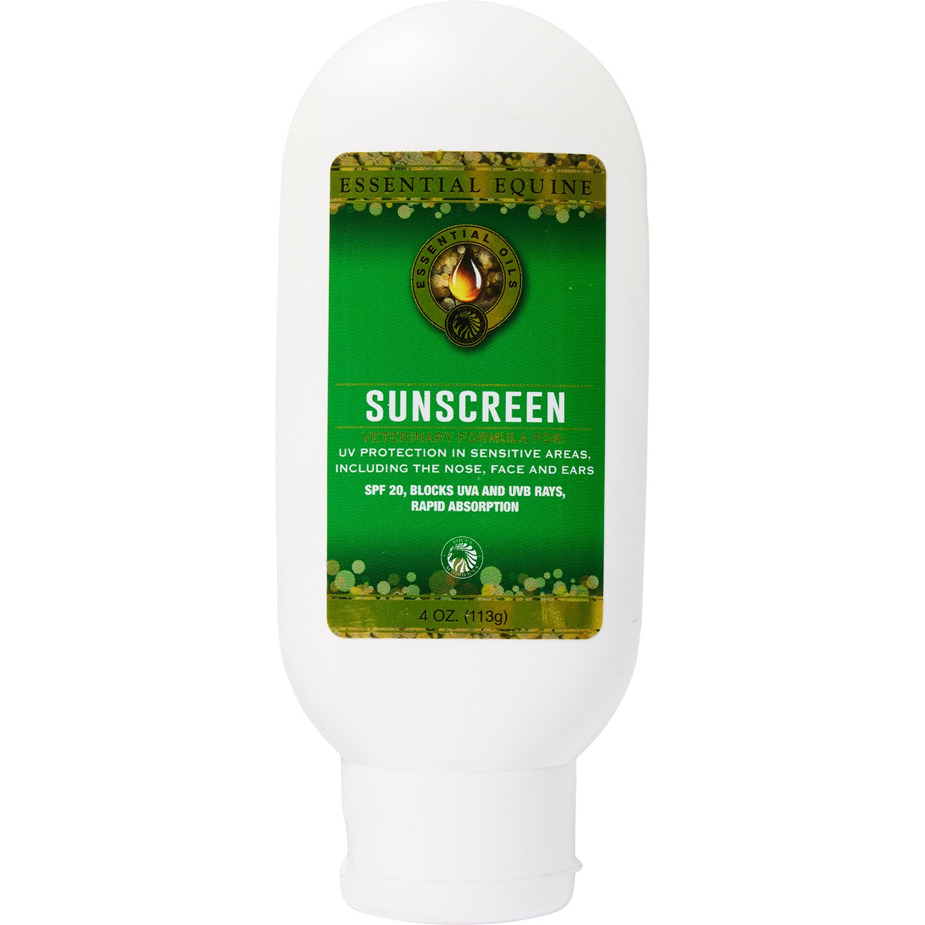 Equus Magnificus Essential Equine Horse Sunscreen, 4-fl oz bottle