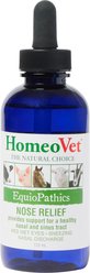 HomeoVet EquioPathics Nose Relief Liquid Farm Animal & Horse Supplement, 120-mL bottle