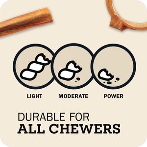 Redbarn Premium 7" Bully Sticks Dog Treats, 6 count