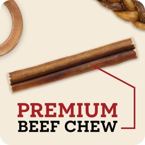 Redbarn Premium 7" Bully Sticks Dog Treats, 6 count